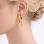 Marina Charm Hoops