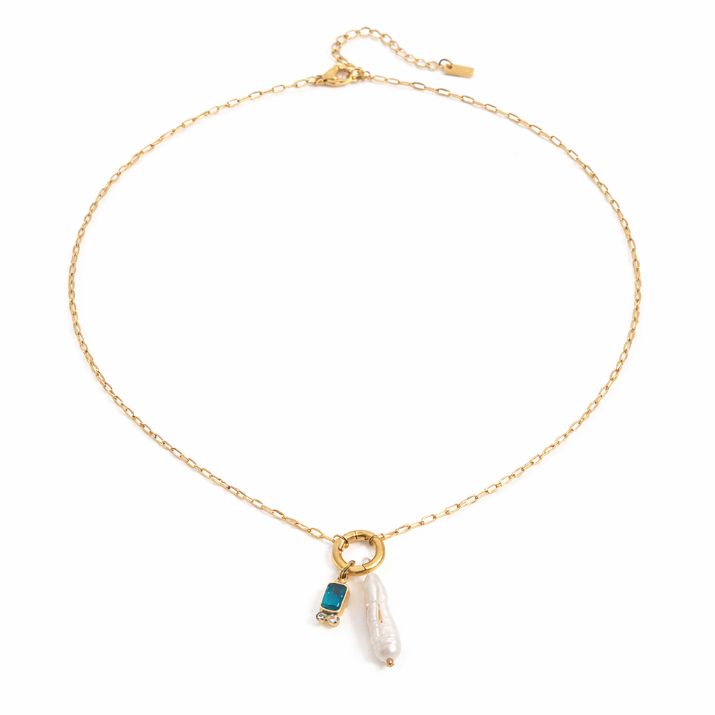 Amara Halskæde - Blå