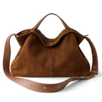 Suede Crossbody Hand Bag