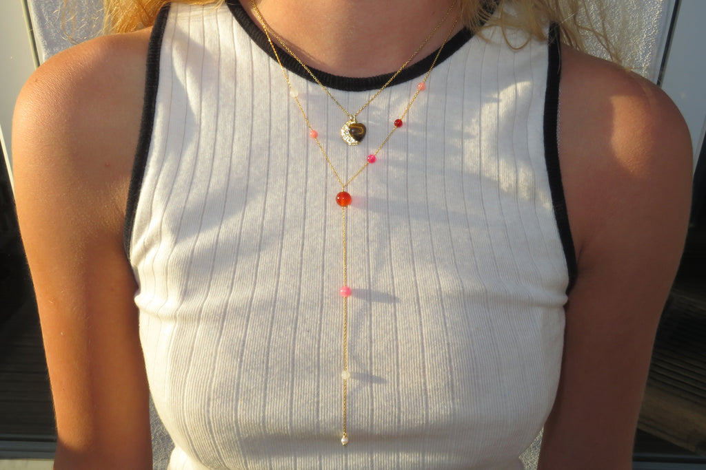 Nikoline Halskæde - Ruby