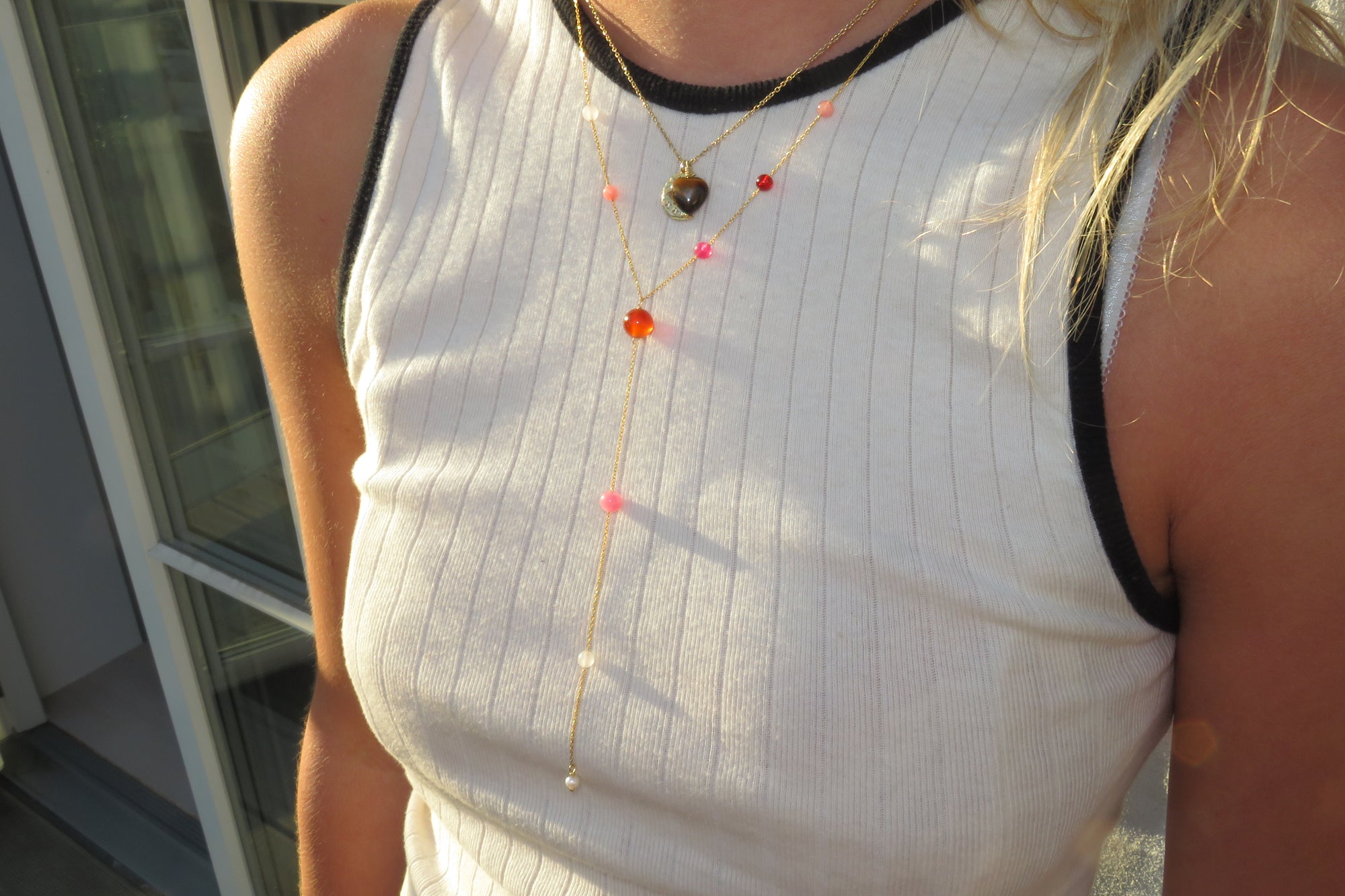 Nikoline Halskæde - Ruby