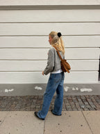 Suede Crossbody Hand Bag