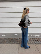 Suede Crossbody Hand Bag