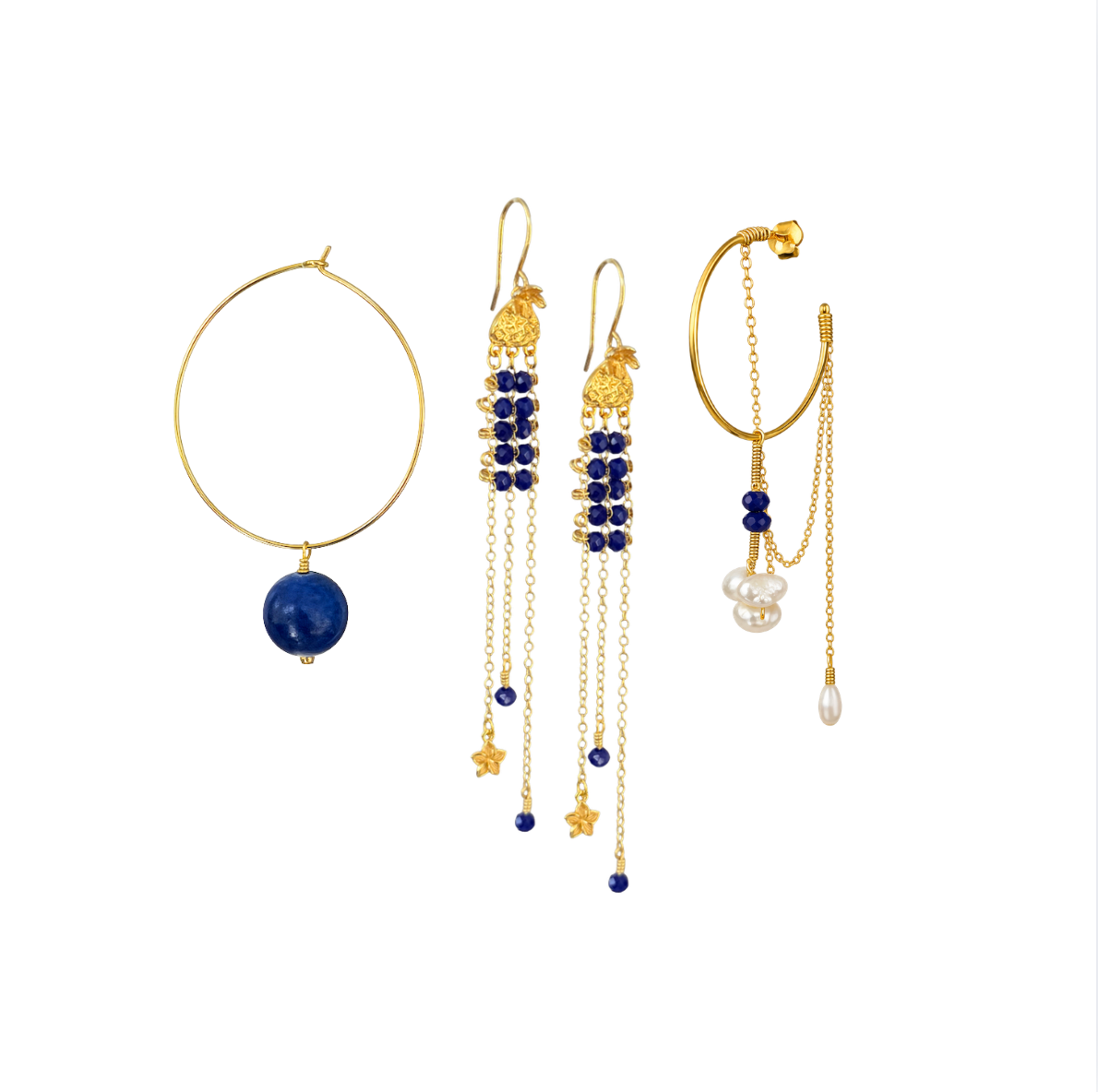 Studenter øreringesæt