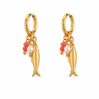 Marina Charm Hoops